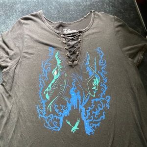 Disney Villain torrid lace up shirt